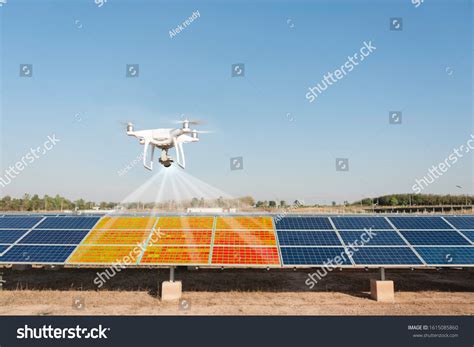 drone thermal inspection   royalty  licensable stock  shutterstock
