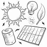 Energia Renewable Energía Lhfgraphics Mandala Dibujar Illustration Objetos Imágenes Yayimages Bulb sketch template