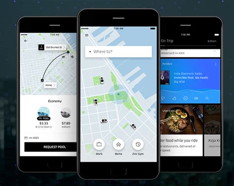 uber redesigns app  predict  riders  headed  give       car geekwire