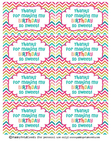 images  printable labels  tags  birthday