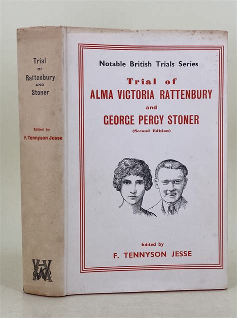 trial of alma victoria rattenbury and george perct stoner jessie f