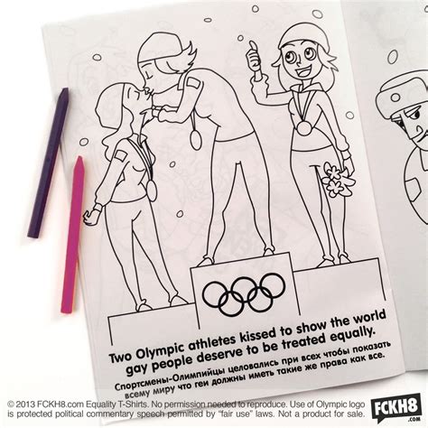 — free “gay ok” rainbow russian english olympics