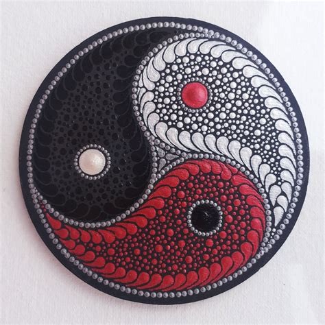 triple yin  symbol   yin  yin  tattoos mandala art