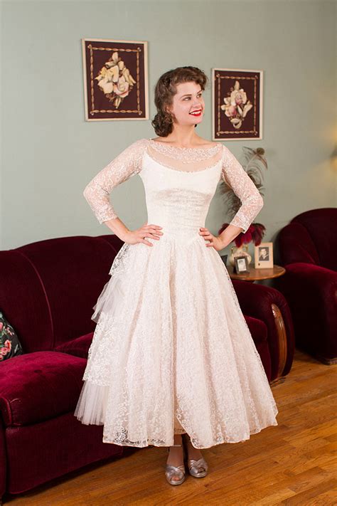 1950 s vintage wedding dresses glamour and grace