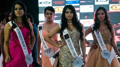 india crowns its first transgender beauty queen