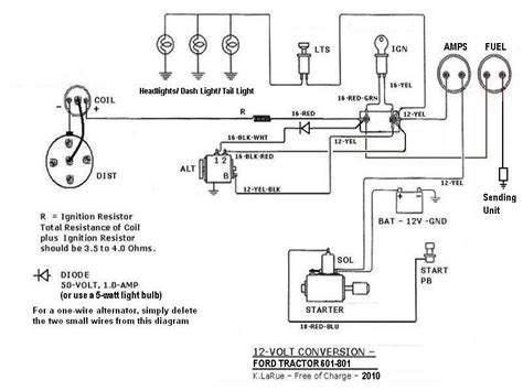 ford  tractor wiring harness