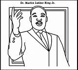 Luther Martin King Pages Coloring Jr Getcolorings sketch template