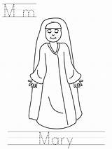 Mary Coloring Pages Joseph Virgin Nativity Color Mother Clipart Christmas Clip Mama Popular Library Coloringhome sketch template