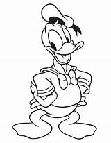 Duck Donald Coloring Pages Cartoon Daisy Kids Clipart Cliparts Ducks Printable Cartoons Mickey Mouse Disney Character Clip Drawings Print Library sketch template