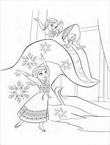 Coloring Frozen Pages Disney Birthday Elsa Anna Printable Movie sketch template