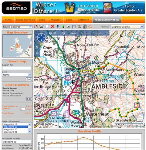 satmap   route planner