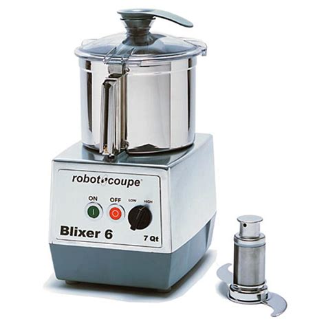 robot coupe blixer   speed food processor   qt stainless steel bowl