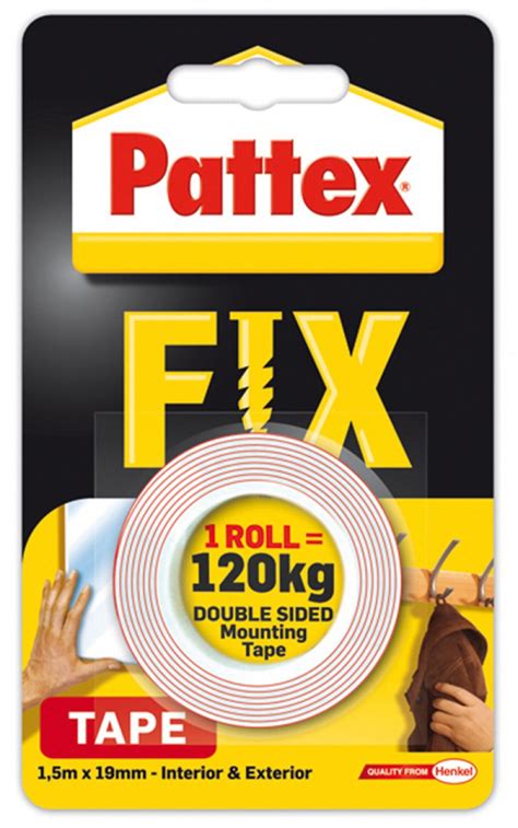 double sided tape pattex fix   mm kg pbs connect polska