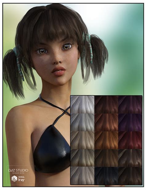 sunny´s tails for genesis 3 female s genesis 2 female s