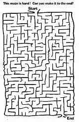 Maze Mazes Allkidsnetwork Doolhof Kleurplaat Labyrinthe Puzzle Topkleurplaat Coloring Stimulated sketch template