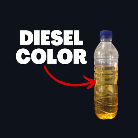 diesel color smell risks heres   id diesel fuel  gasoline