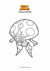 Coloring Supercolored Calyrex Orbeetle sketch template