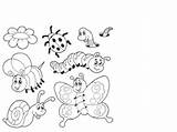 Bugs Coloring Pages Designlooter Cool 93kb 225px sketch template