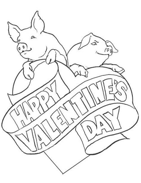 valentines day coloring page print valentines day pictures  color