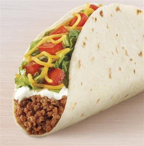 Taco Bell Soft Taco Supreme Beef Nutrition Facts