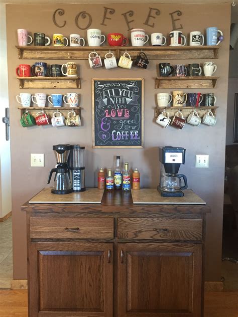 coffee bar ideas  kitchen lures  lace