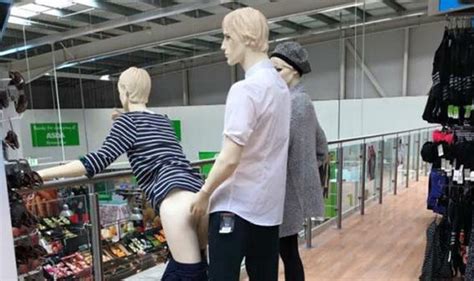 Asda Respond To Mannequins Left In Xrated Sex Pose Telling Them To