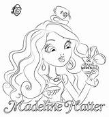 Coloring Pages Liv Maddie Ever After High Madeline Hatter Print Great Getcolorings рисунки выбрать доску Getdrawings Printable sketch template