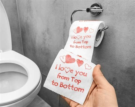 toilet paper  love  xl wedding gifts gadget master original funny gifts love gadgets