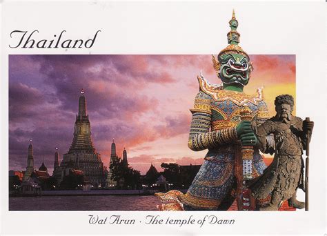 postcrossing experience st thai postcard