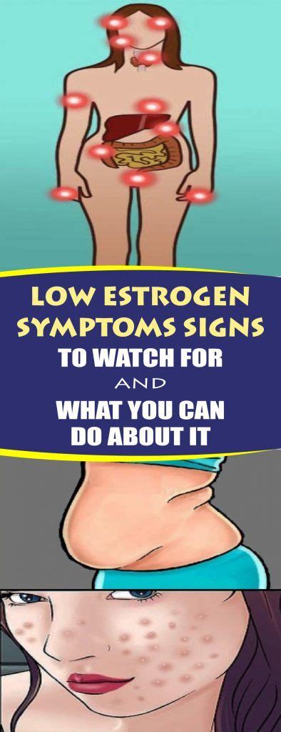 low estrogen symptoms signs to watch for and what can you