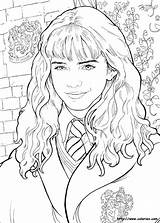 Hermione Colorier Granger sketch template
