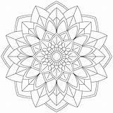 Mandala Colour Pages Geometric Coloring Monday Tattoo Colouring Drawing Dot Big Choose Board Painting Visit sketch template