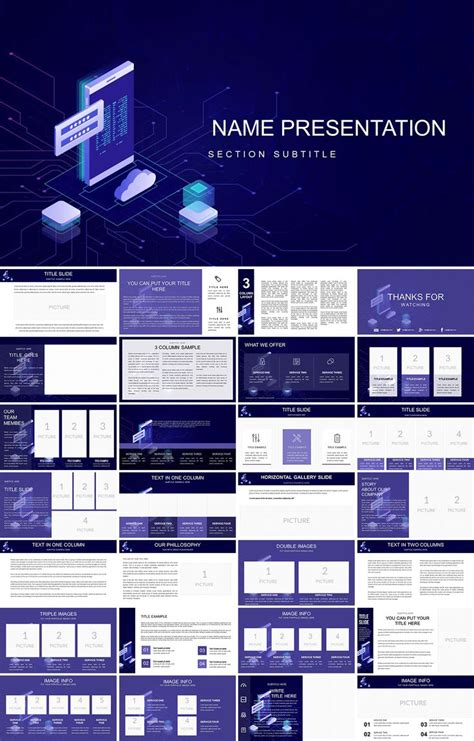 cyber security powerpoint template powerpoint templates