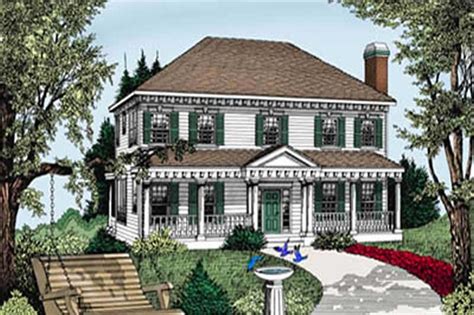 colonial southern country house plans home design