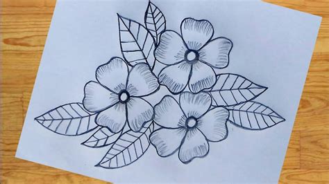 flower design drawing  pencil youtube