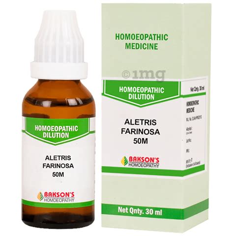 baksons homeopathy aletris farinosa dilution  buy bottle