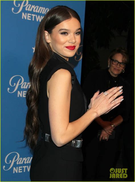 Hailee Steinfeld Is A Beauty In Black At Paramount Network Launch Party