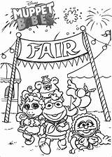 Muppet Babies Pages Coloring Disney Fantastic Cute Kids sketch template