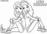 Friends Coloring Pages Lego Friend Printable Colouring Print Chilling Color Mia Clipart Library Popular Legofriends Book Emma Template Colorings sketch template