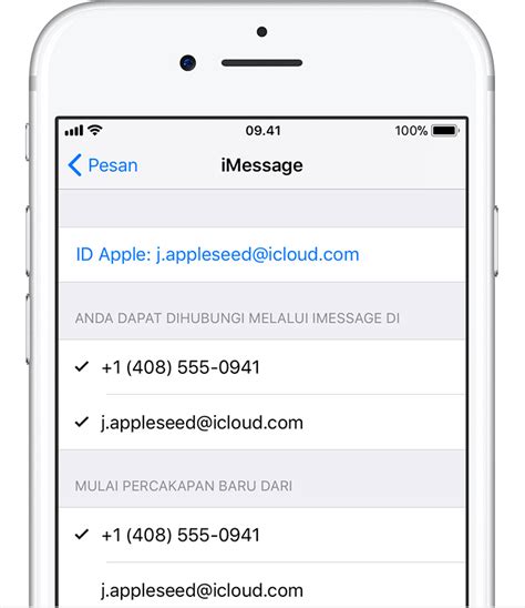 menambahkan  menghapus nomor telepon  pesan  facetime apple support