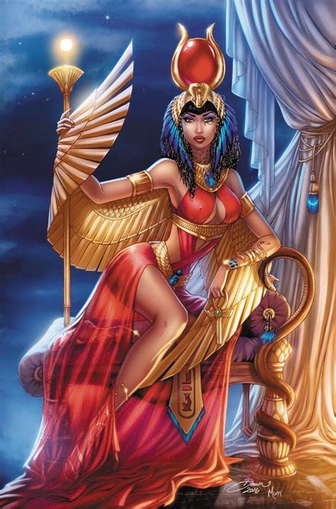 J P Roth Fresh Comics Egyptian Goddess Art Black Love Art