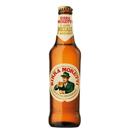 cerveza pale lager birra moretti  cl mercato italiano en madrid
