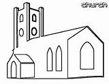 Coloring Churches Tocolor sketch template