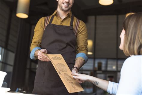 provide   customer service   restaurant customers entrepreneurial chef