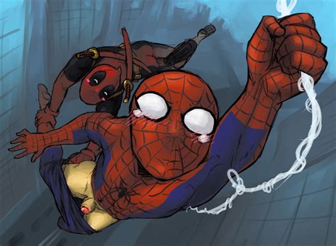 Catching A Ride With Spidey Deadpool Fuck Fantasy