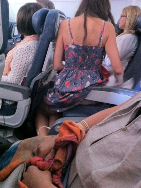 another airplane uppie not the best but still a uppie upskirt sorted by position luscious