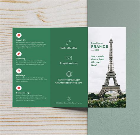 trifold brochure examples  inspire  design  good brochure