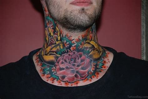 Throat Full Neck Tattoo Ideas