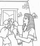 Joseph Coloring Egypt Pages Pharaoh Bible Dream Dreams Interprets Josephs His Kids Sunday Clipart Coat Pharaohs School Potiphar Story Family sketch template