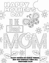Coloring Pages Mom Ever Mother Getcolorings sketch template